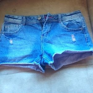 Girls size 16 jean shorts